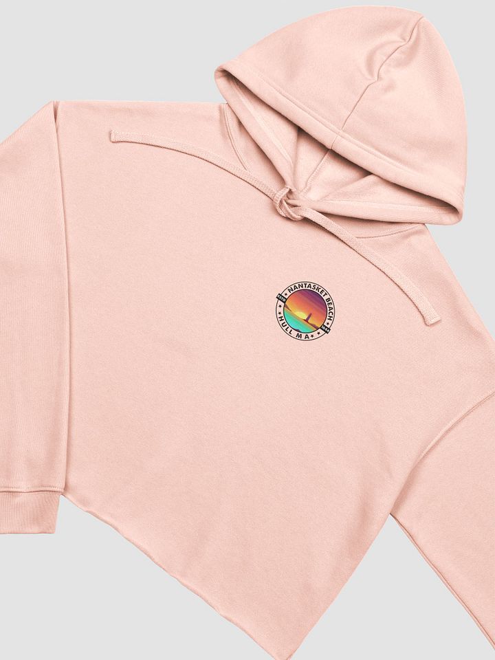 Life's a Peach - Nantasket Beach Crop Hoodie product image (1)