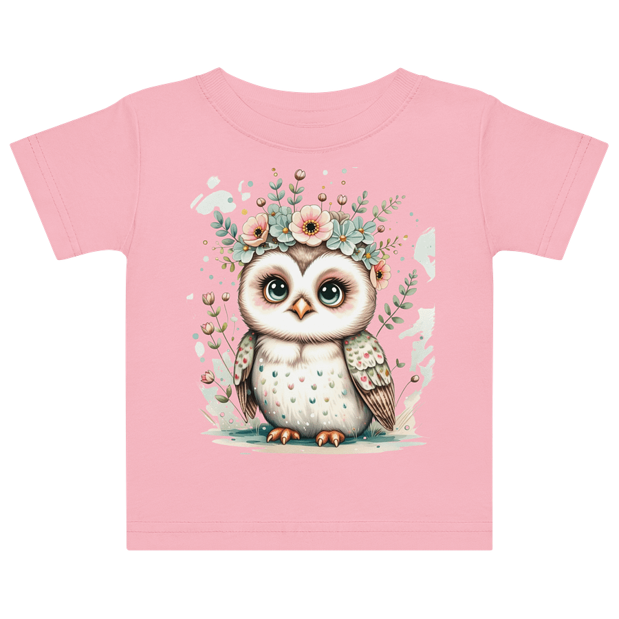 Whimsical Owl Baby Jersey T-Shirt product image (1)