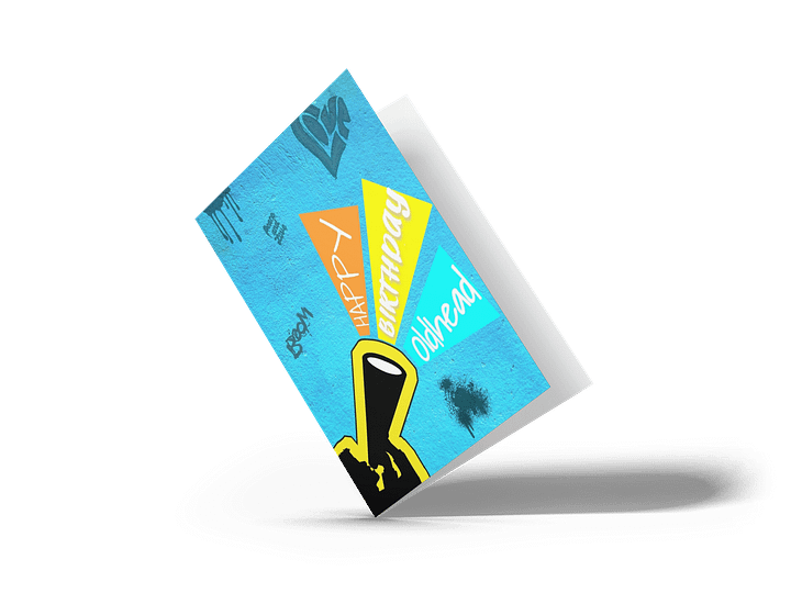 “HPBD Oldhead” card product image (1)