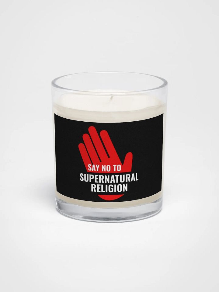 Say NO To Supernatural Religion (Prayer Candle) product image (1)
