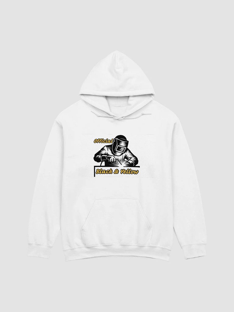 Official Black & Yellow Steel Welding Hoodie product image (1)
