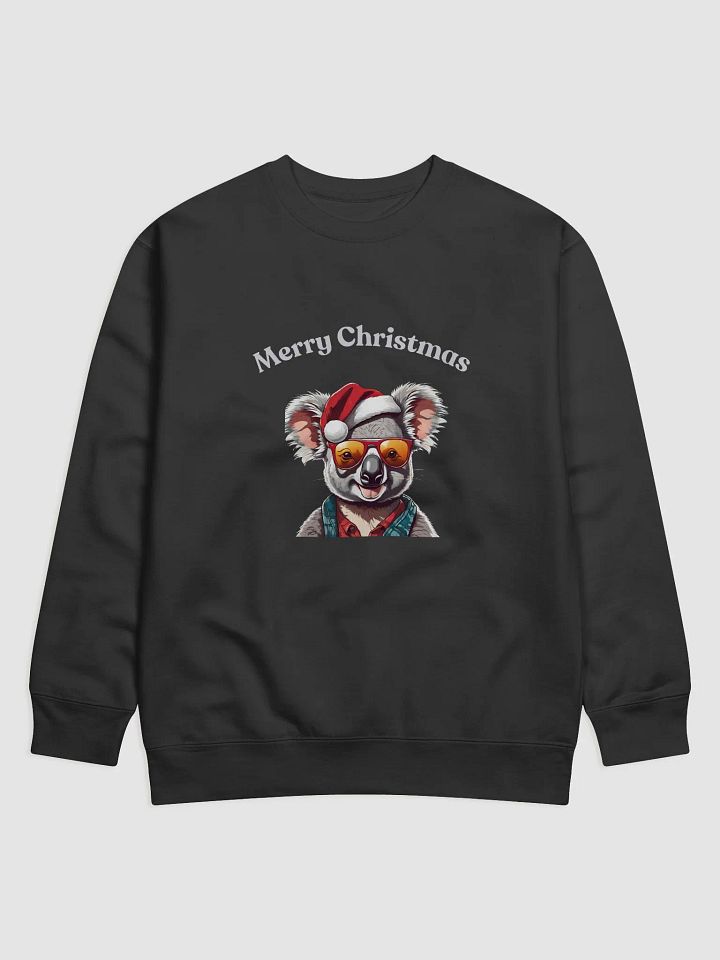 Festive Koala Merry Christmas Sweatshirt - Silver product image (1)