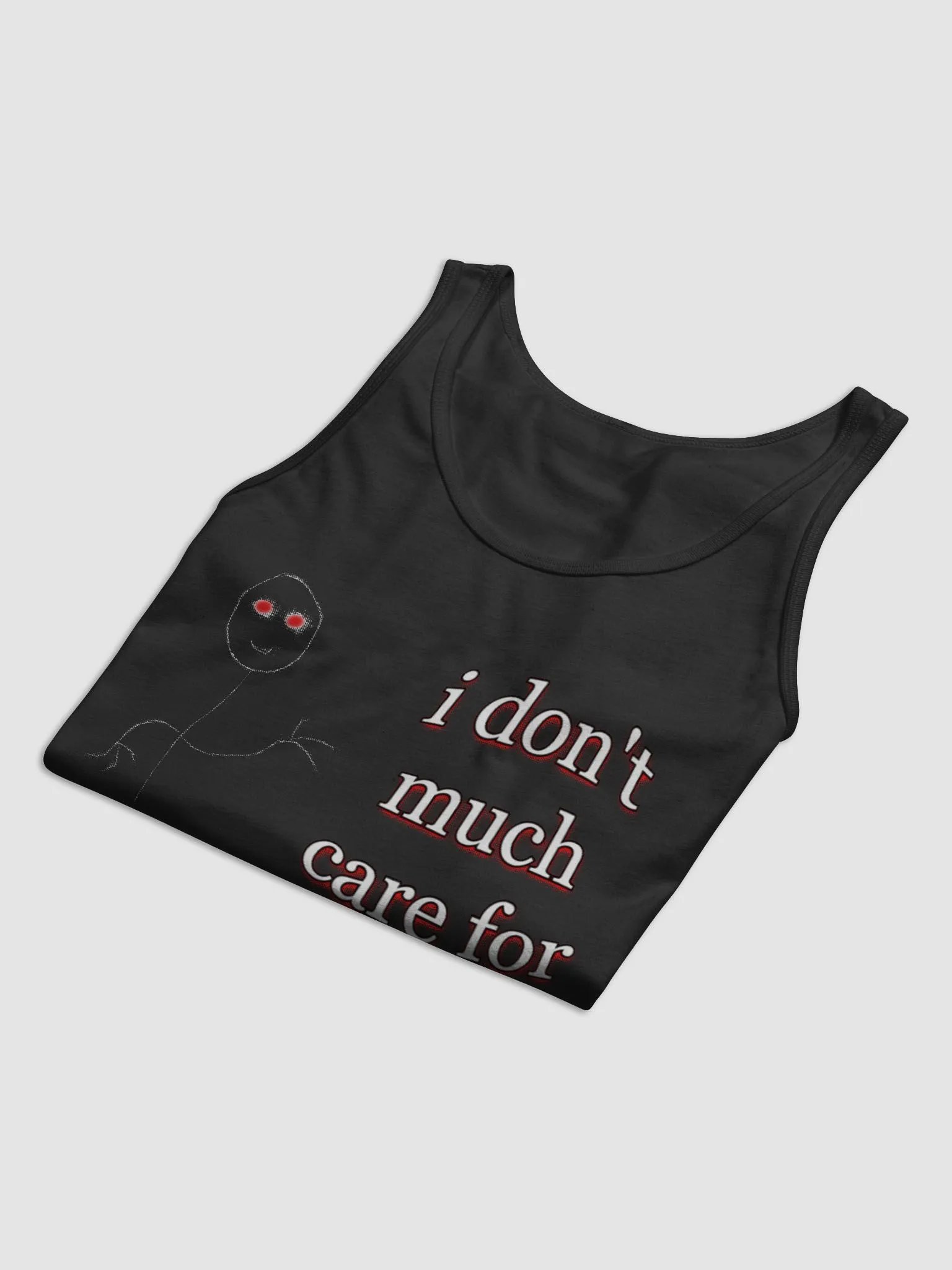 I Don't Much Care for This Tank Top product image (3)