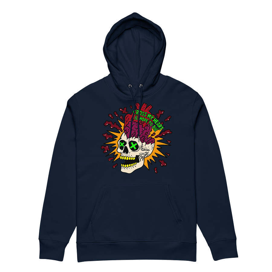 Cross My Heart Illustration Hoodie product image (5)