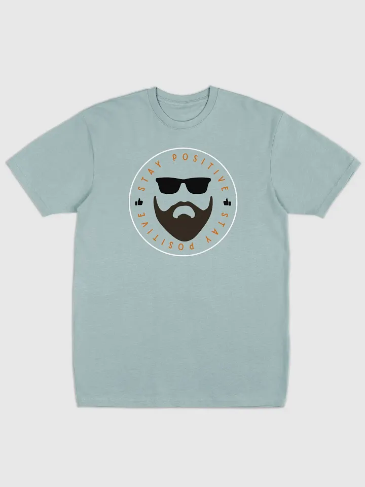 Stay Positive Quotes by Jon Heavyweight T-Shirt product image (1)