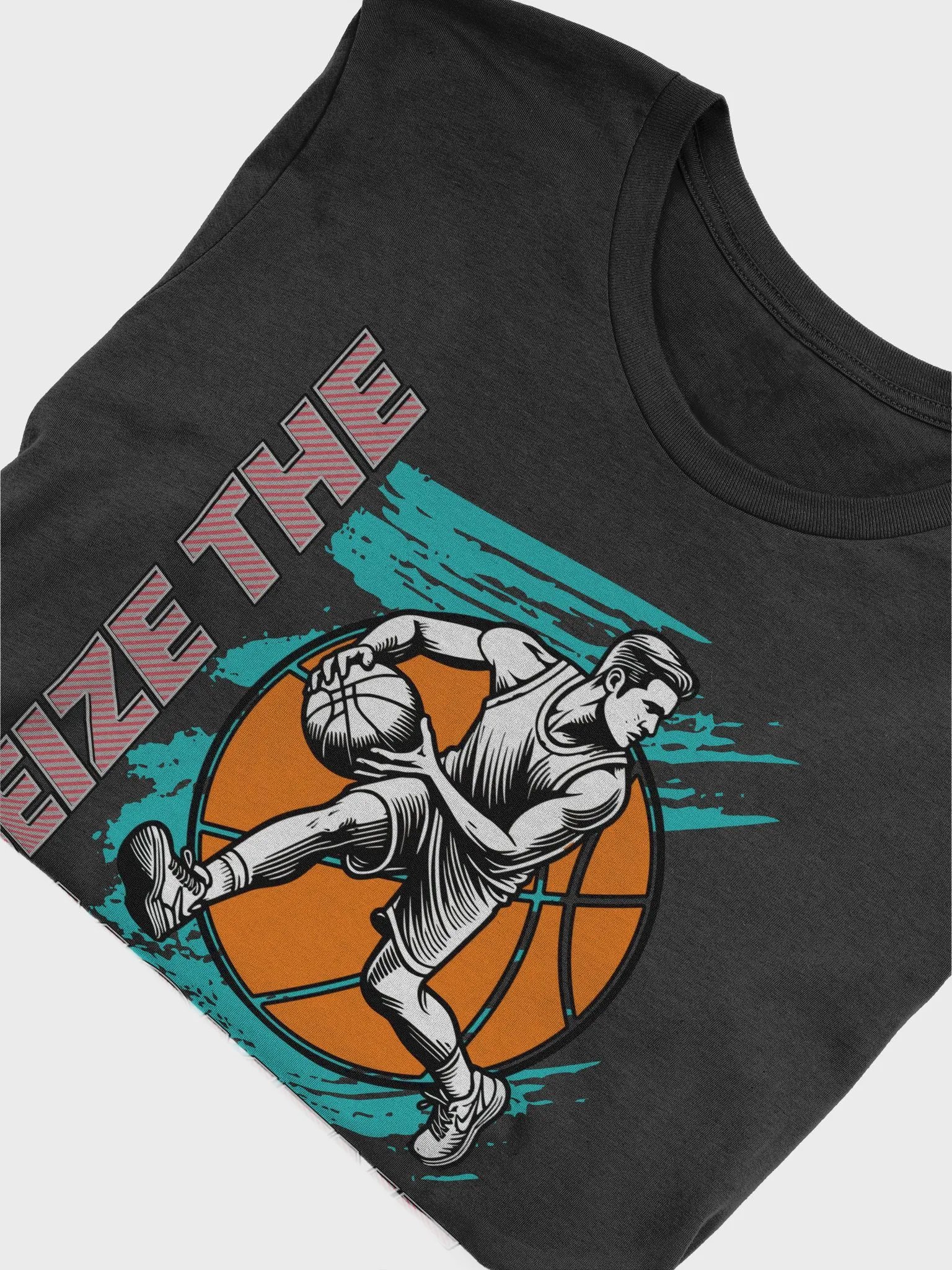 Seize the Moment Basketball Player T-Shirt product image (3)