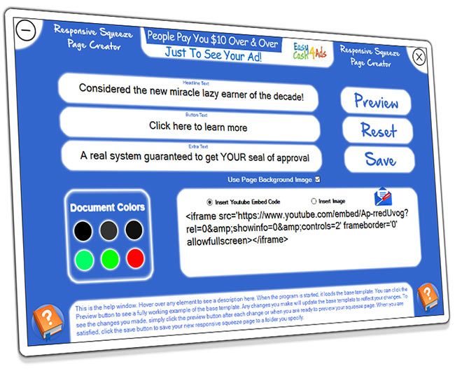 Responsive Squeeze Page Generator product image (2)