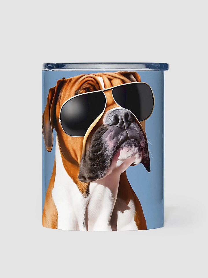 Cool Boxer Dog Tumbler product image (1)
