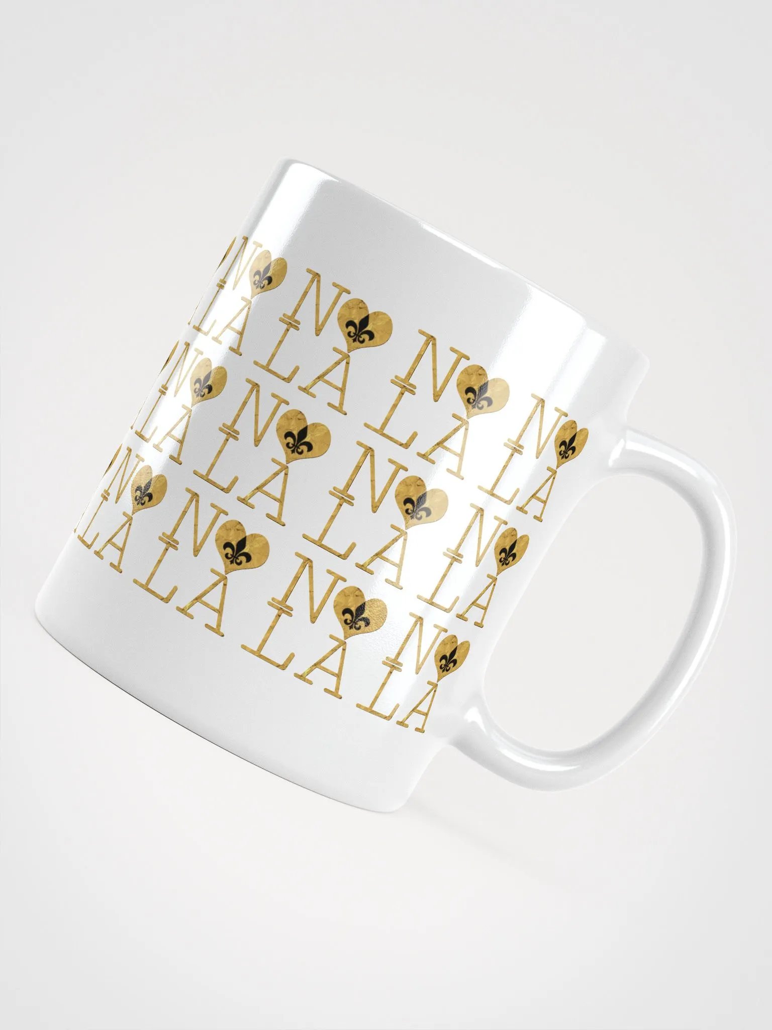 I LOVE NOLA **LEGACY MUG** (GOLD WRAP FULL INFINITY WALL) product image (10)