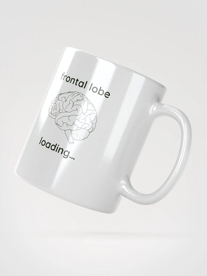 frontal lobe loading... mug (black) product image (4)