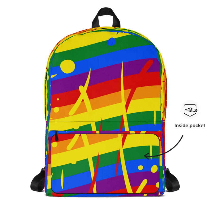 Back To School Rainbow Backpack Bag product image (10)