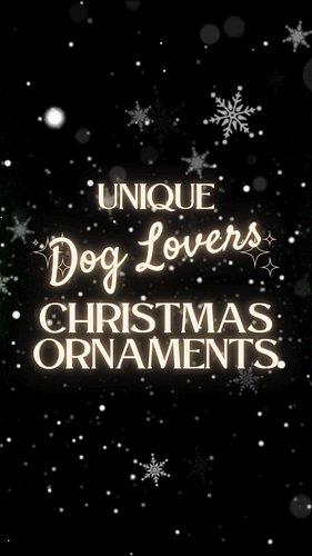 🎄🐶 Unique Dog Lovers Christmas Ornaments! 

Shop the full collection here: https://www.hotpocketgraphics.com 

Don’t forget t...
