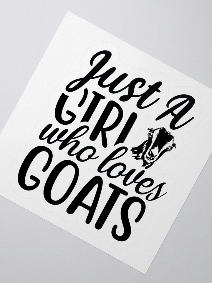 Just a Girl that Loves Lamanchas KISS Cut Stickers product image (3)