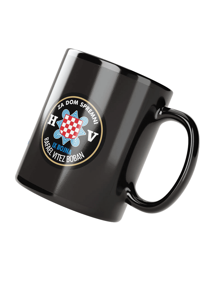 IX Bojna Rafael Vitez Boban Black Glossy Mug product image (4)