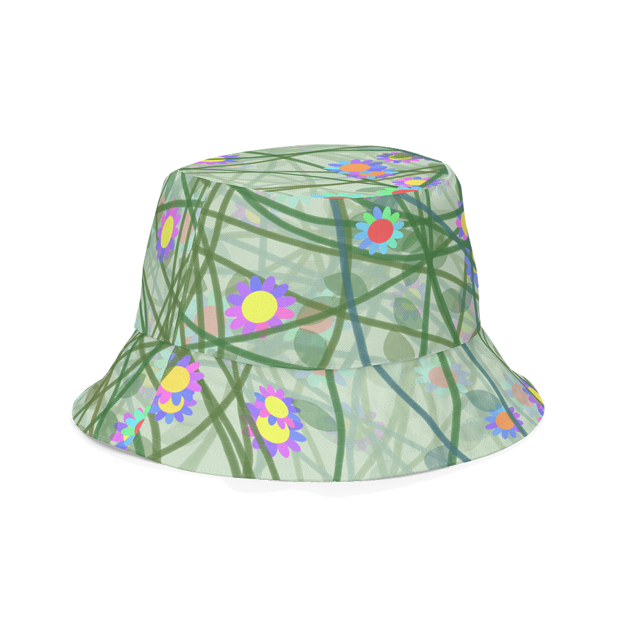 Floral Harmony Reversible Bucket Hat product image (4)