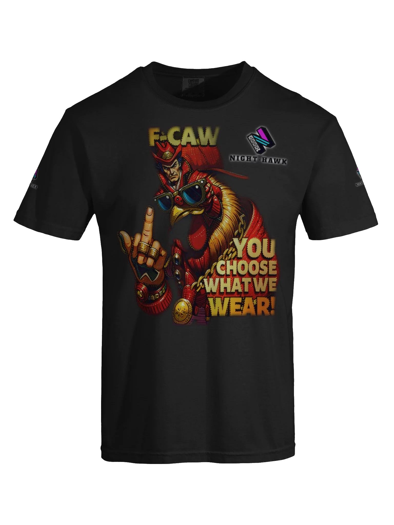 F-CAW Magician Bird T-Shirt product image (7)