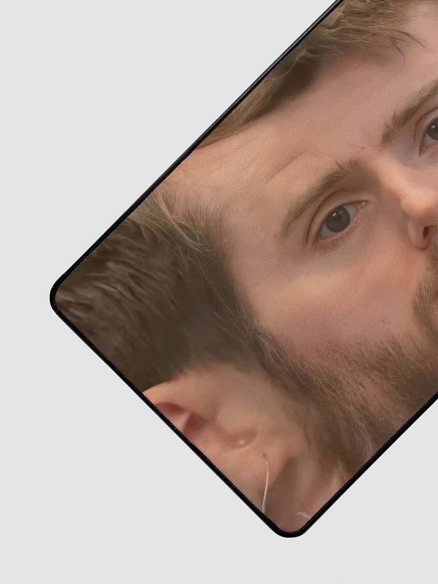 Squished Linus head deskmat product image (3)