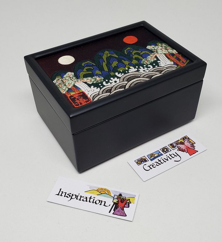 Yega Embroidered Box & Angel Cards product image (1)