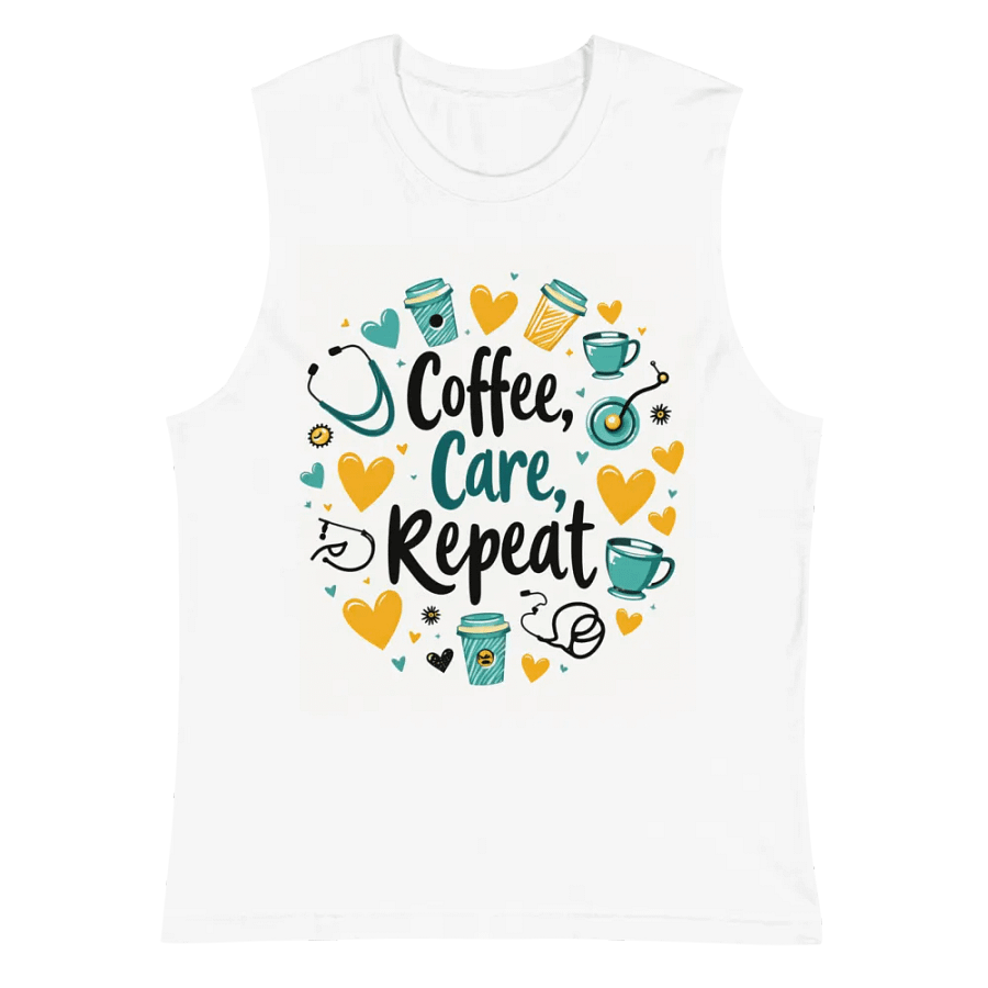 Care & Caffeine Muscle Tank product image (2)