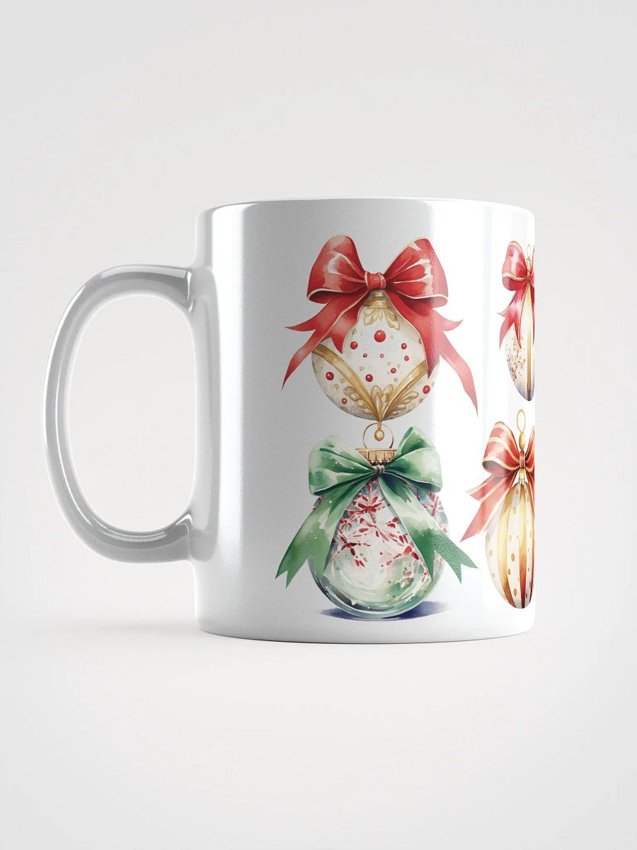 Festive Ornaments White Glossy Mug product image (6)