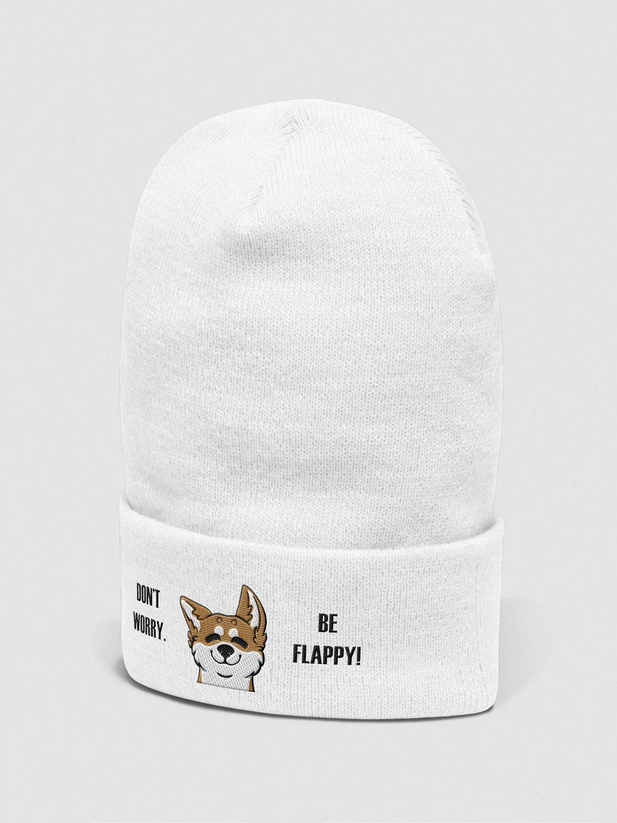 Shiba Inu Don't Worry Beanie Hat product image (2)