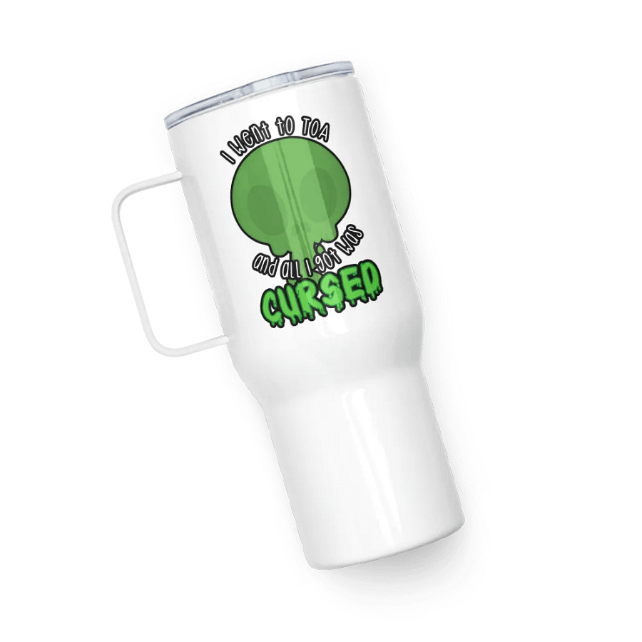 All I Got Was Cursed - Hunter - Travel Mug w/Handle product image (5)