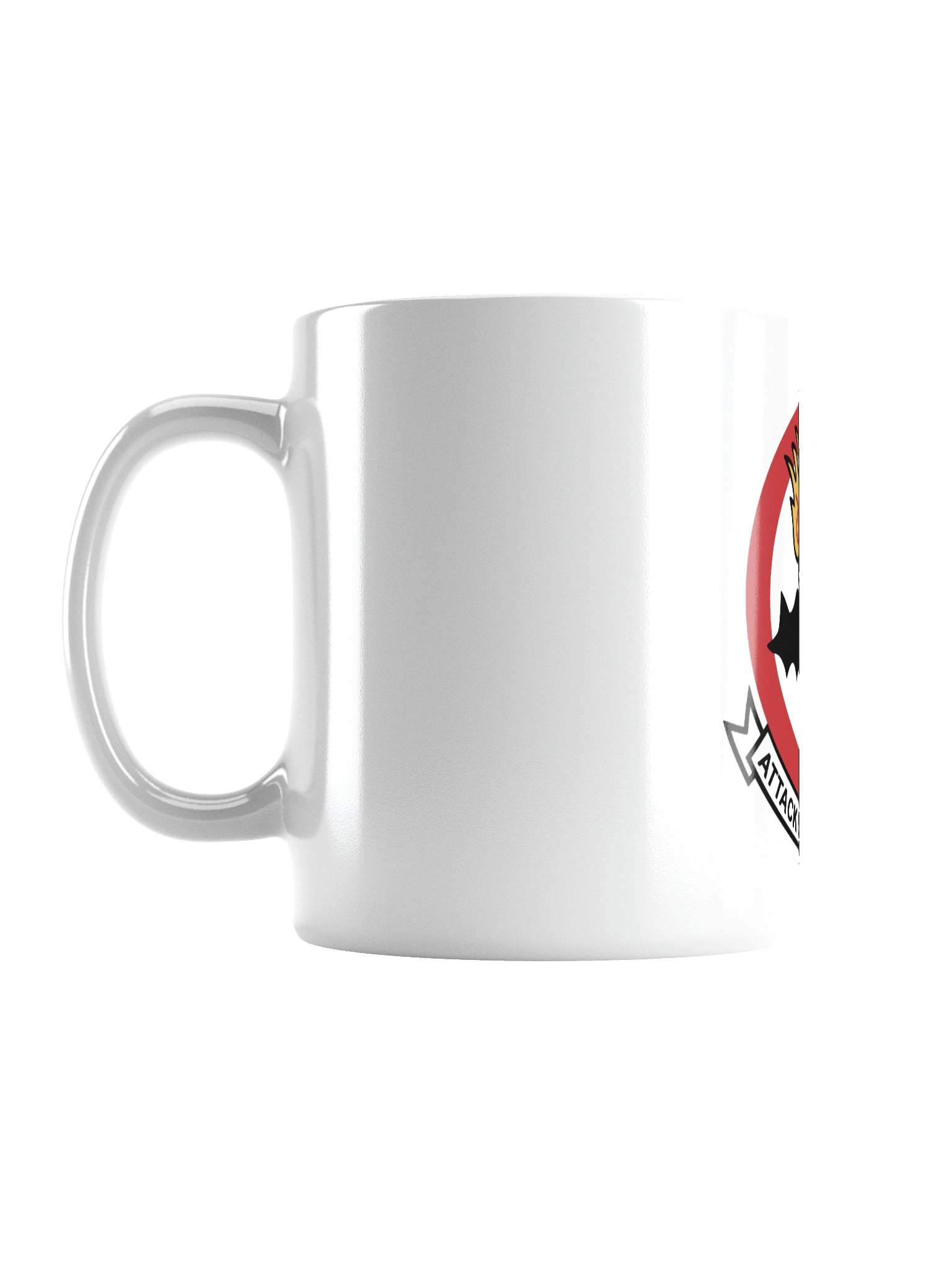 VA-127 Batmen White Glossy Mug! product image (2)