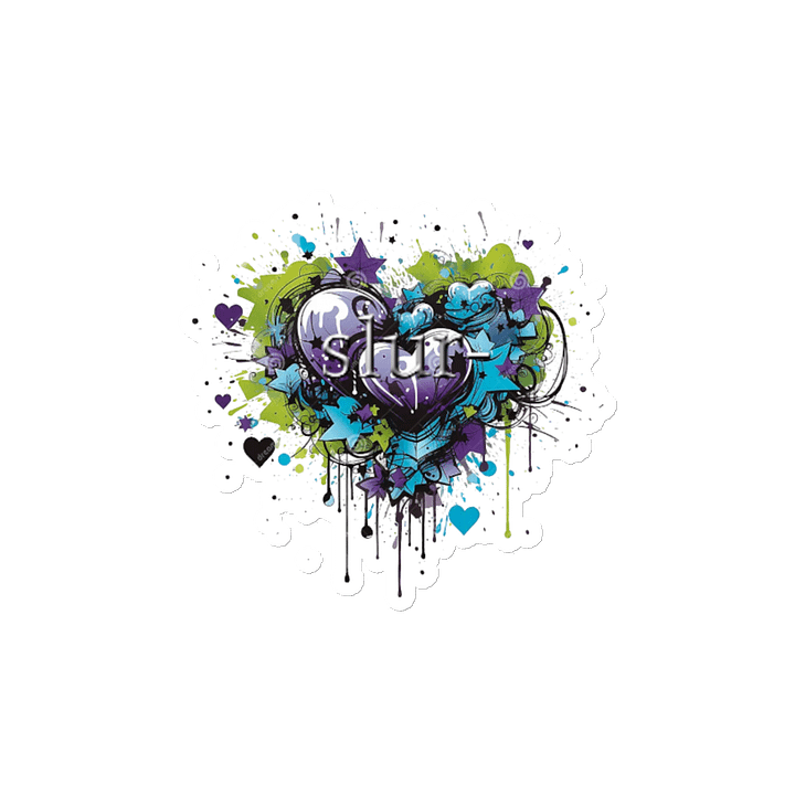 slur Heart Die-Cut Magnets product image (2)