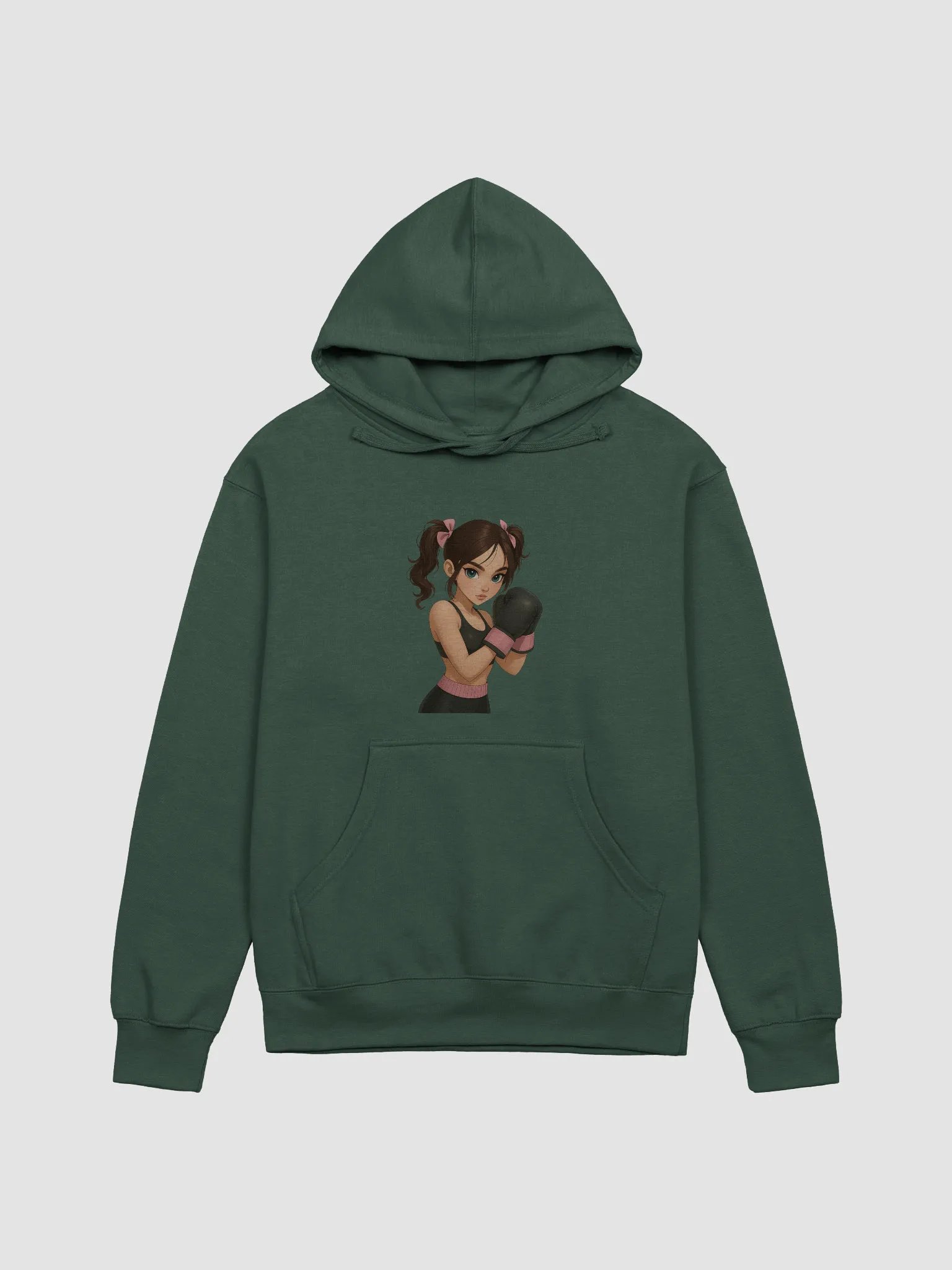Determined Pigtails Hoodie product image (4)