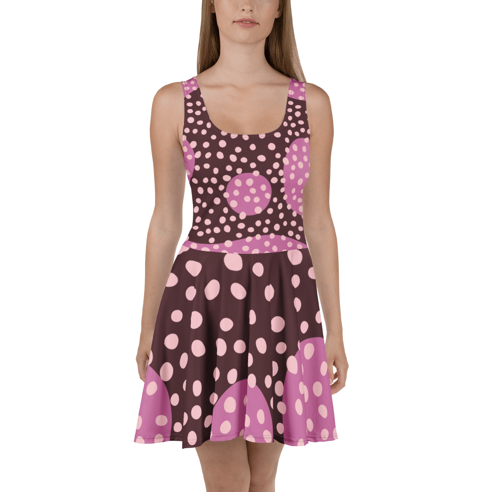 Dotty Dreams Sleeveless Skater Dress product image (2)