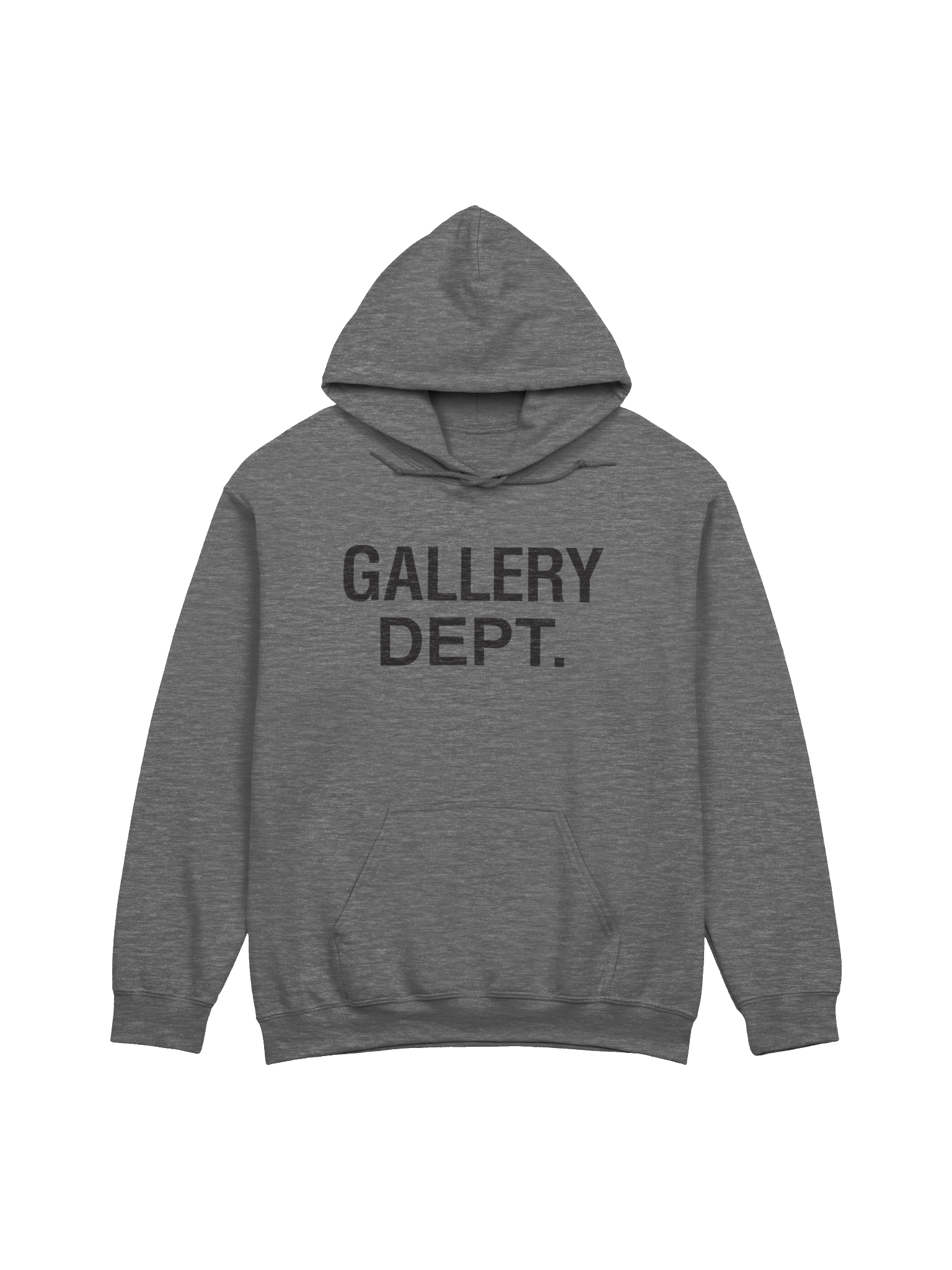 Gallery Dept. Hoodie Centered Logo – Grey product image (1)