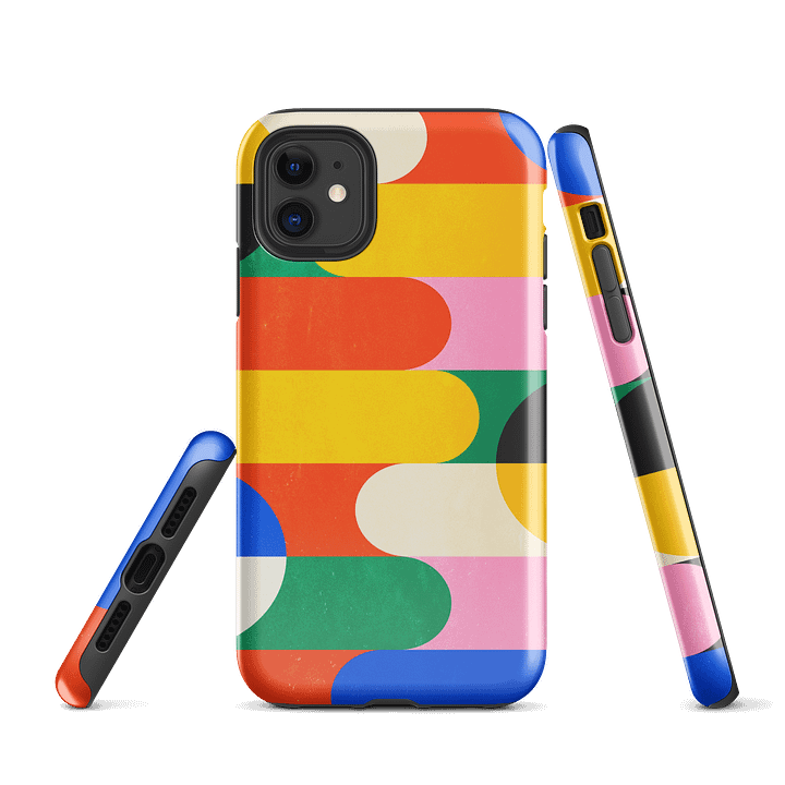 BAUHAUS 03: Exhibition 1923 | Mid Century Series: Tough iPhone Case product image (2)