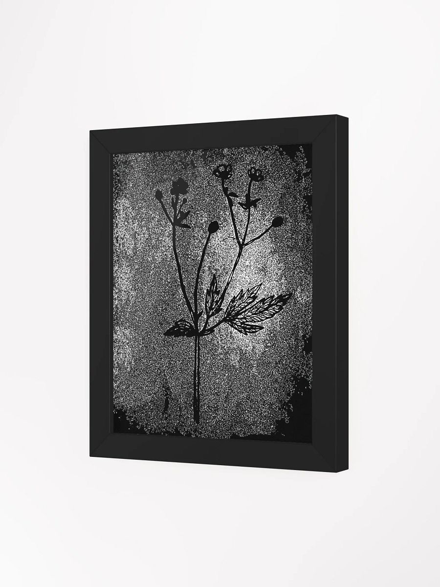 Botanical Serenity Framed Poster - Wild Flowers Dark Stylish product image (8)
