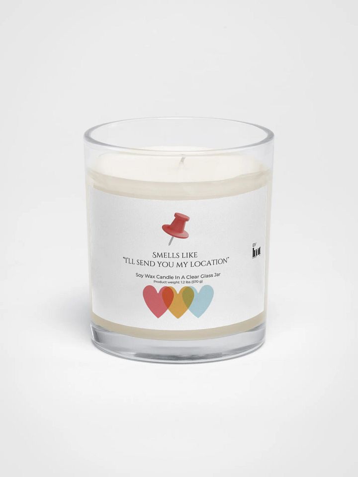 Scented 'Location Pin' Soy Wax Candle product image (1)