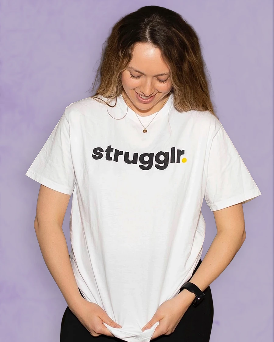 Strugglr. Tee - White product image (1)