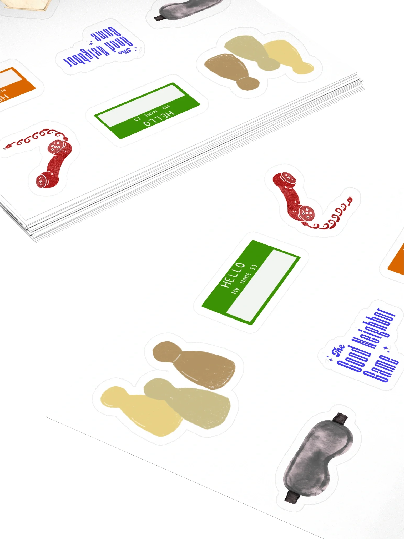 The Game Sticker Sheet product image (4)