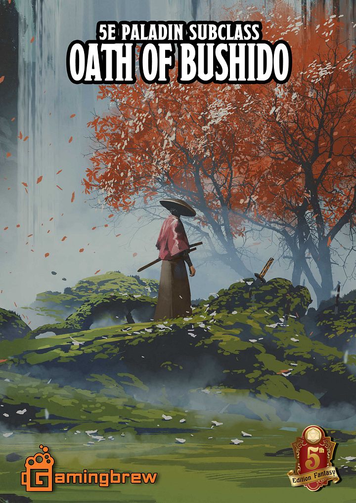Oath of Bushido | 5E Paladin Subclass product image (1)