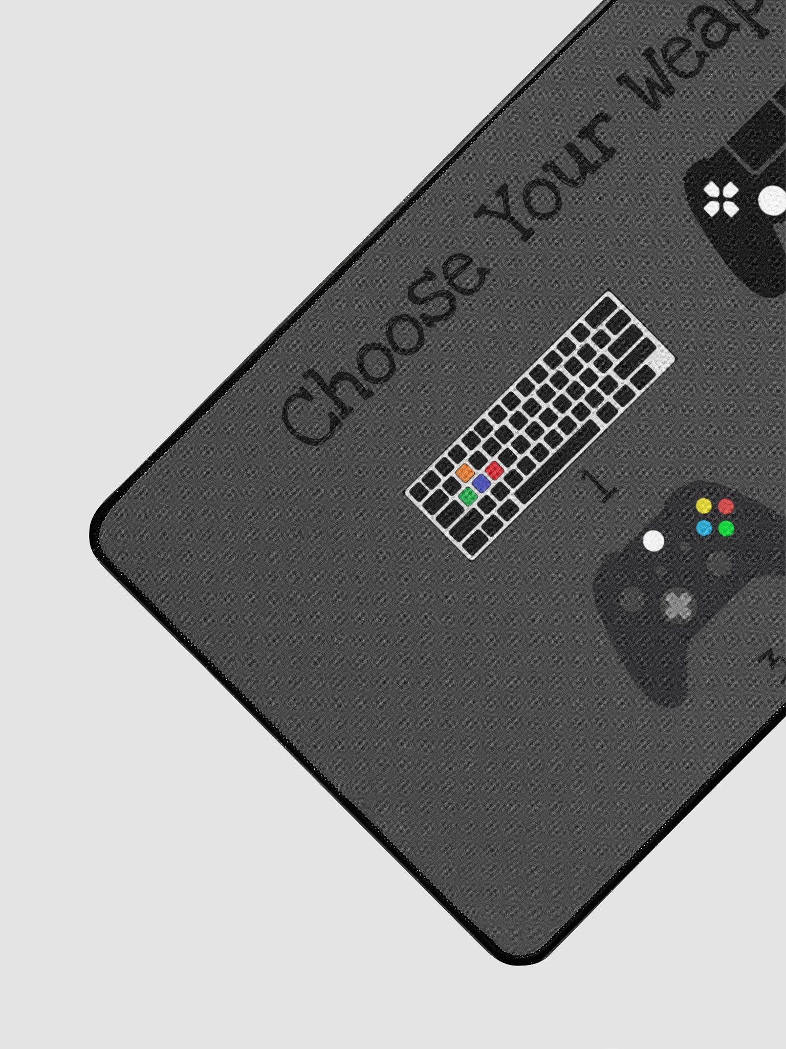 Choose Your Weapon Desk Mat product image (2)