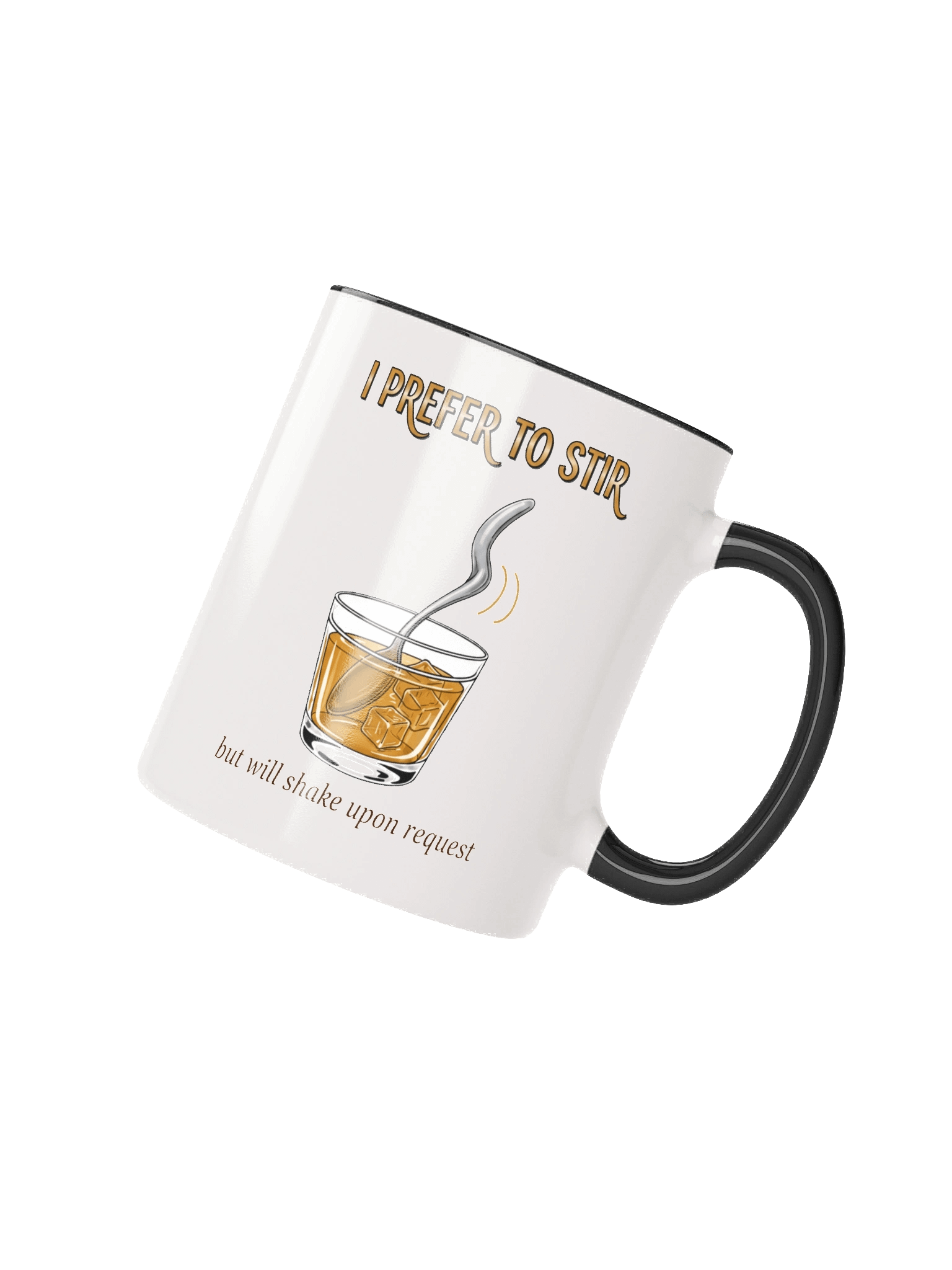 “I Prefer to Stir, But Will Shake Upon Request” – Saucy Spoon Mug product image (1)
