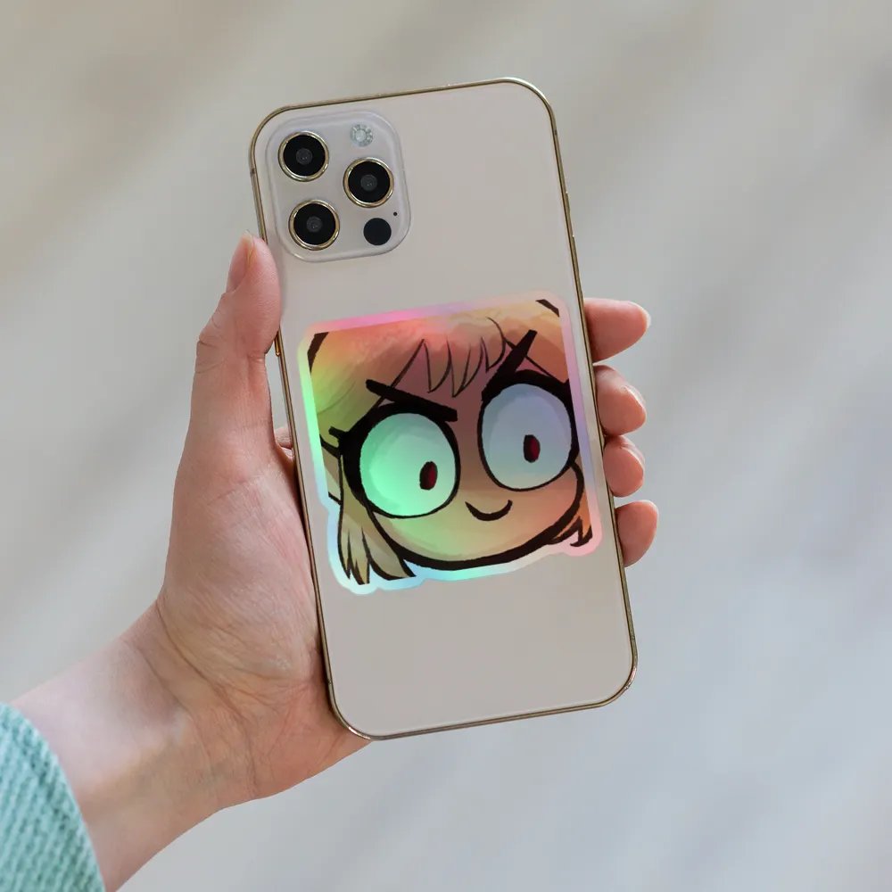 HyliaSophia STARE Holographic Sticker product image (6)