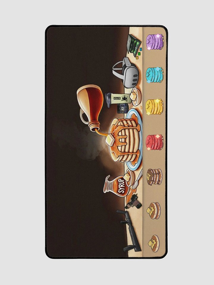 YT Banner Mouse Pad w/ Badges product image (2)