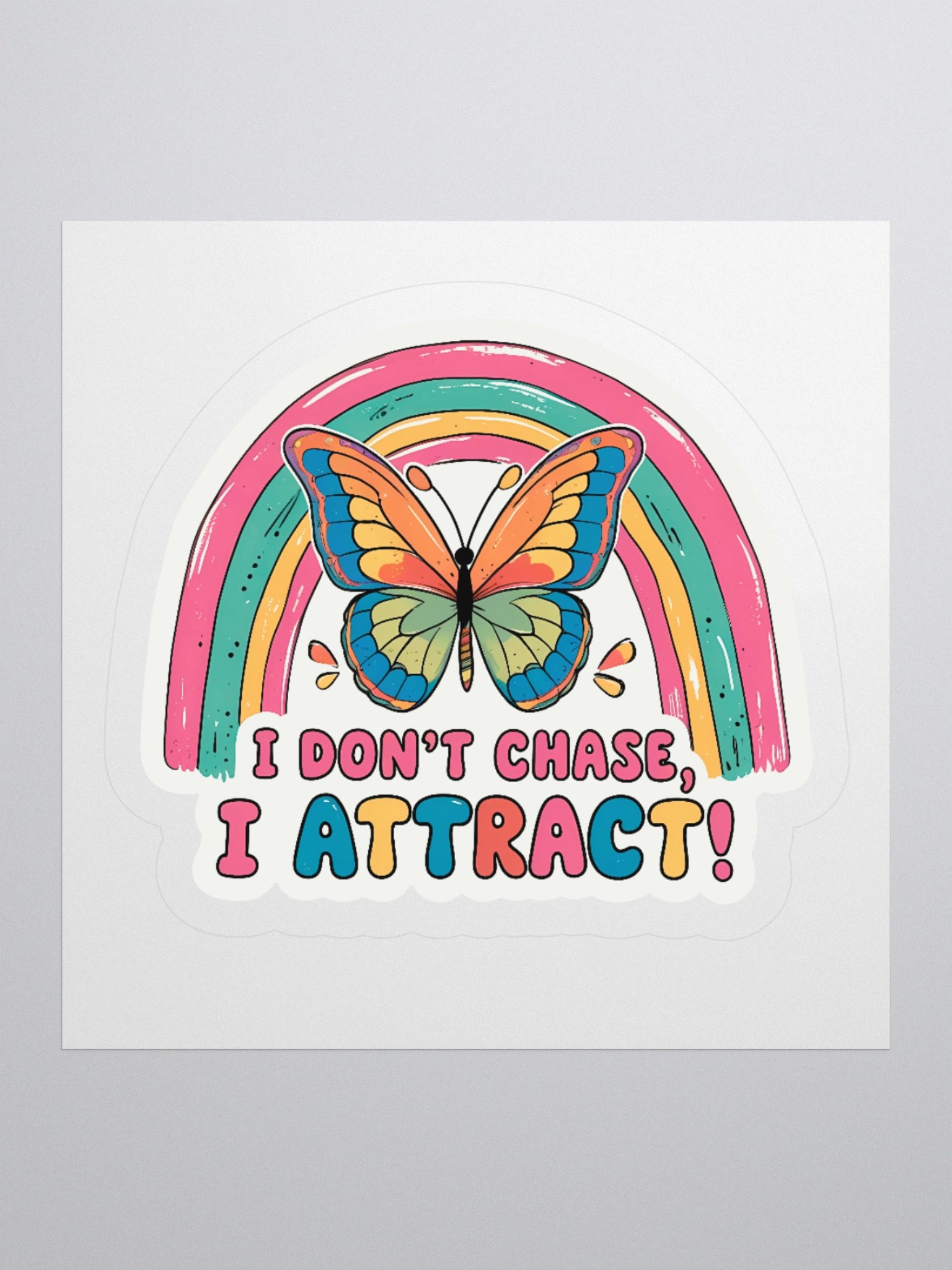 Vibrant Butterfly Attraction Stickers product image (2)