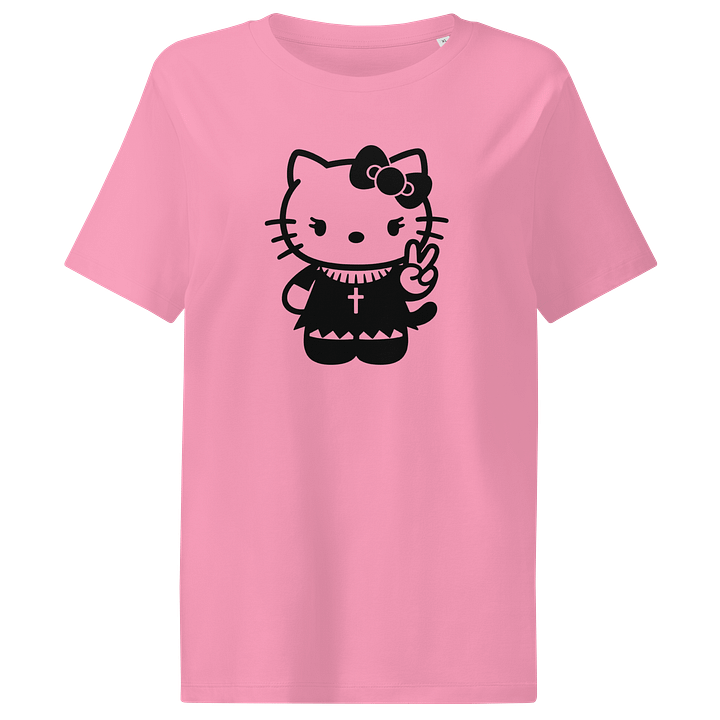 Goth Kitty Peace Tee product image (2)