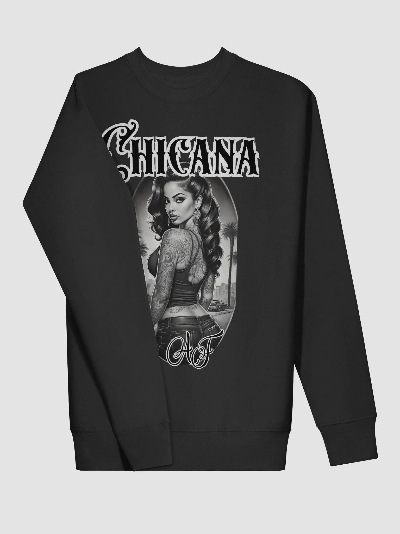 Chicana AF Cityscape Sweatshirt product image (14)