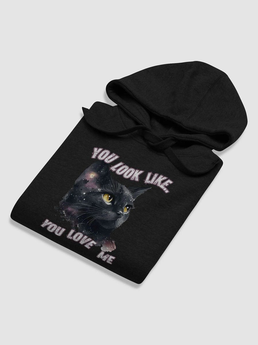 Galactic Cat Love Unisex Hoodie product image (6)