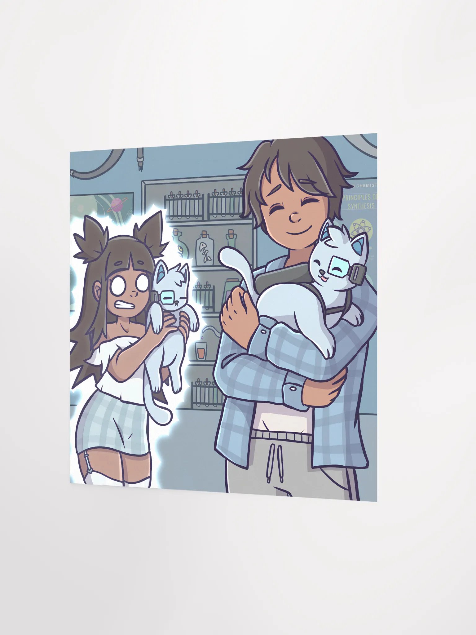 AshMCxAyano Robo-Kitty Poster product image (2)