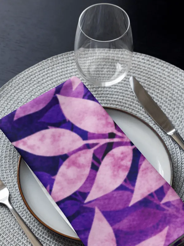 Purple Pink Napkins 4pcs product image (1)