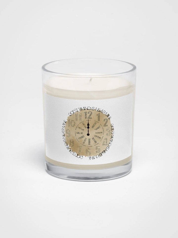 God's Timing (Candle) product image (1)