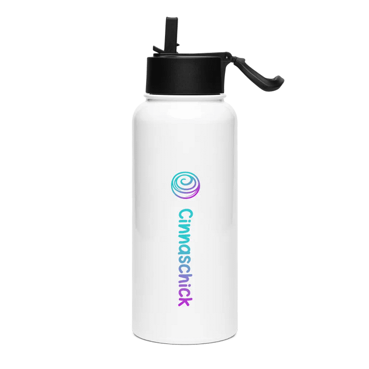 Cinnaschick Warning Water Bottle product image (2)