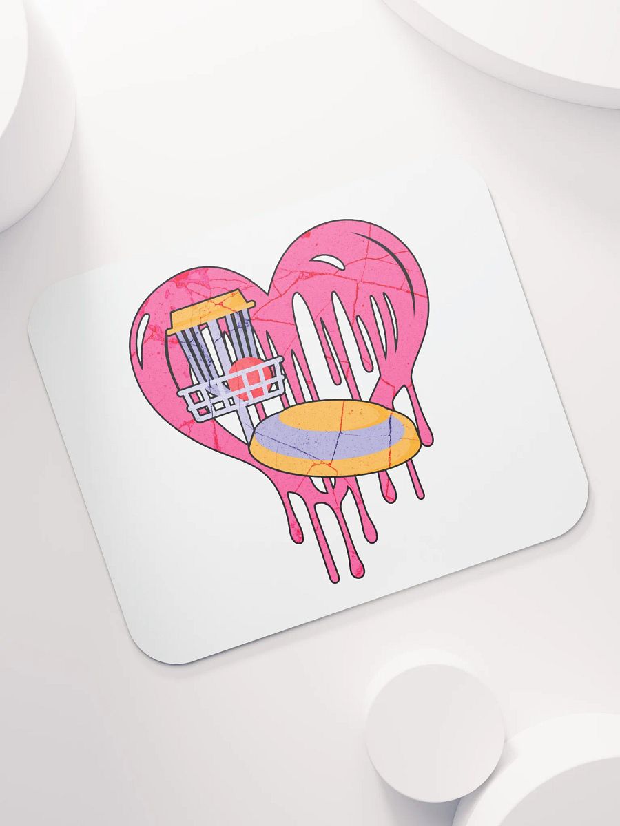 Heart Disc Golf Mouse Pad product image (5)